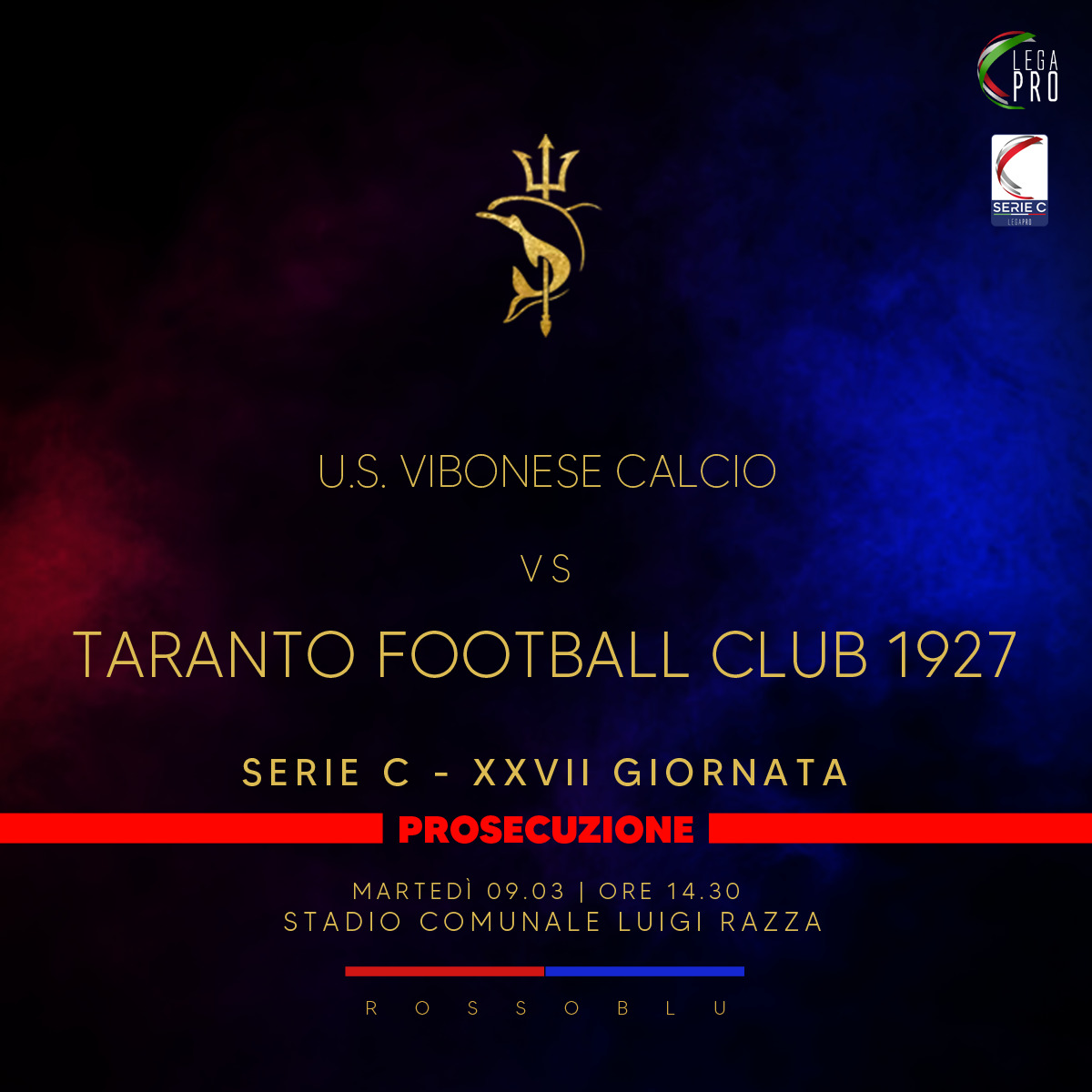 Prosecuzione U.S.Vibonese- Taranto Fc: attiva la vendita