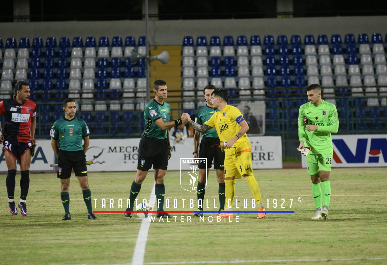 TARANTO-V.FRANCAVILLA: DIRIGE PERRI DI ROMA 1