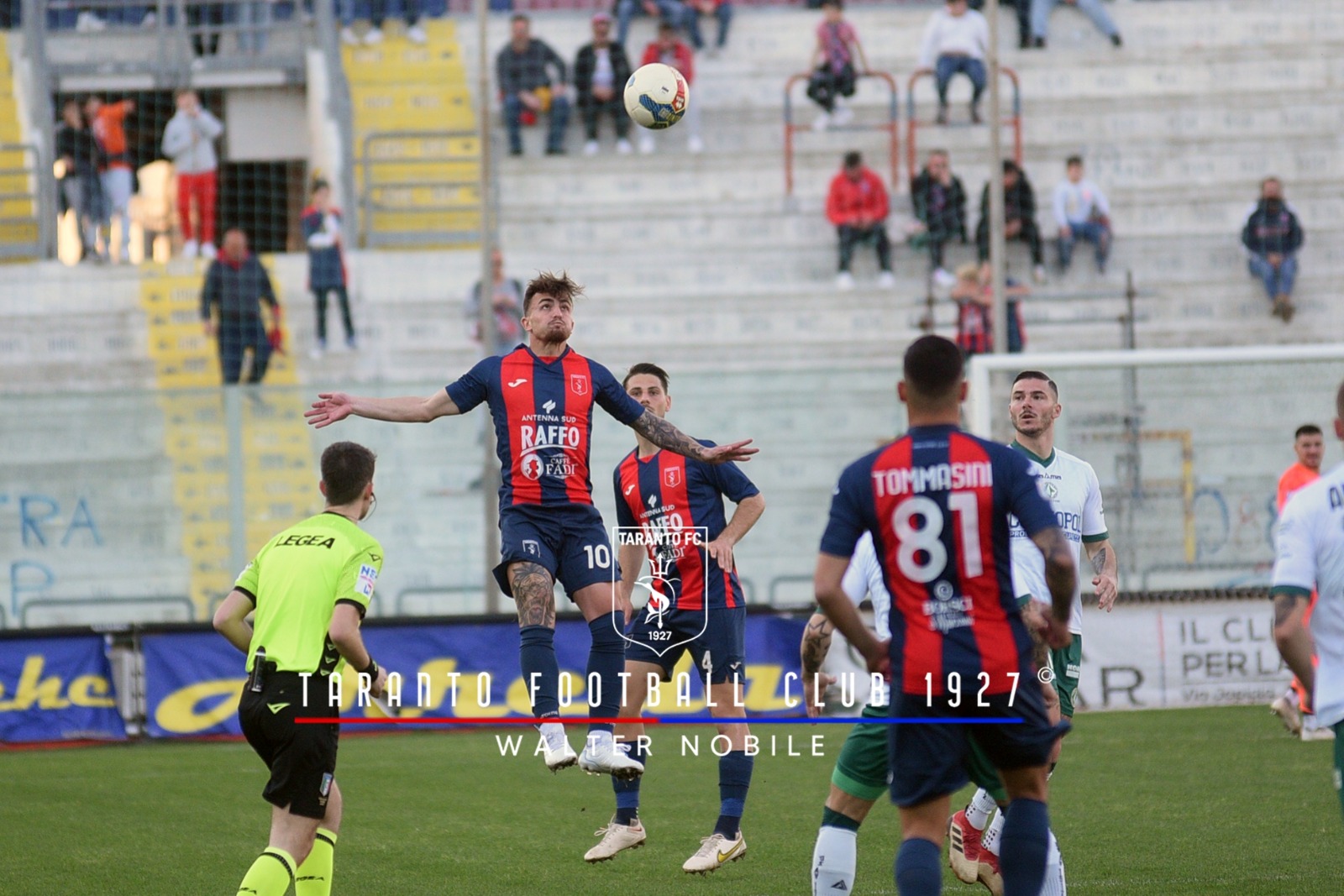 CROTONE-TARANTO: DIRIGE VALERIO PEZZOPANE DI L’AQUILA