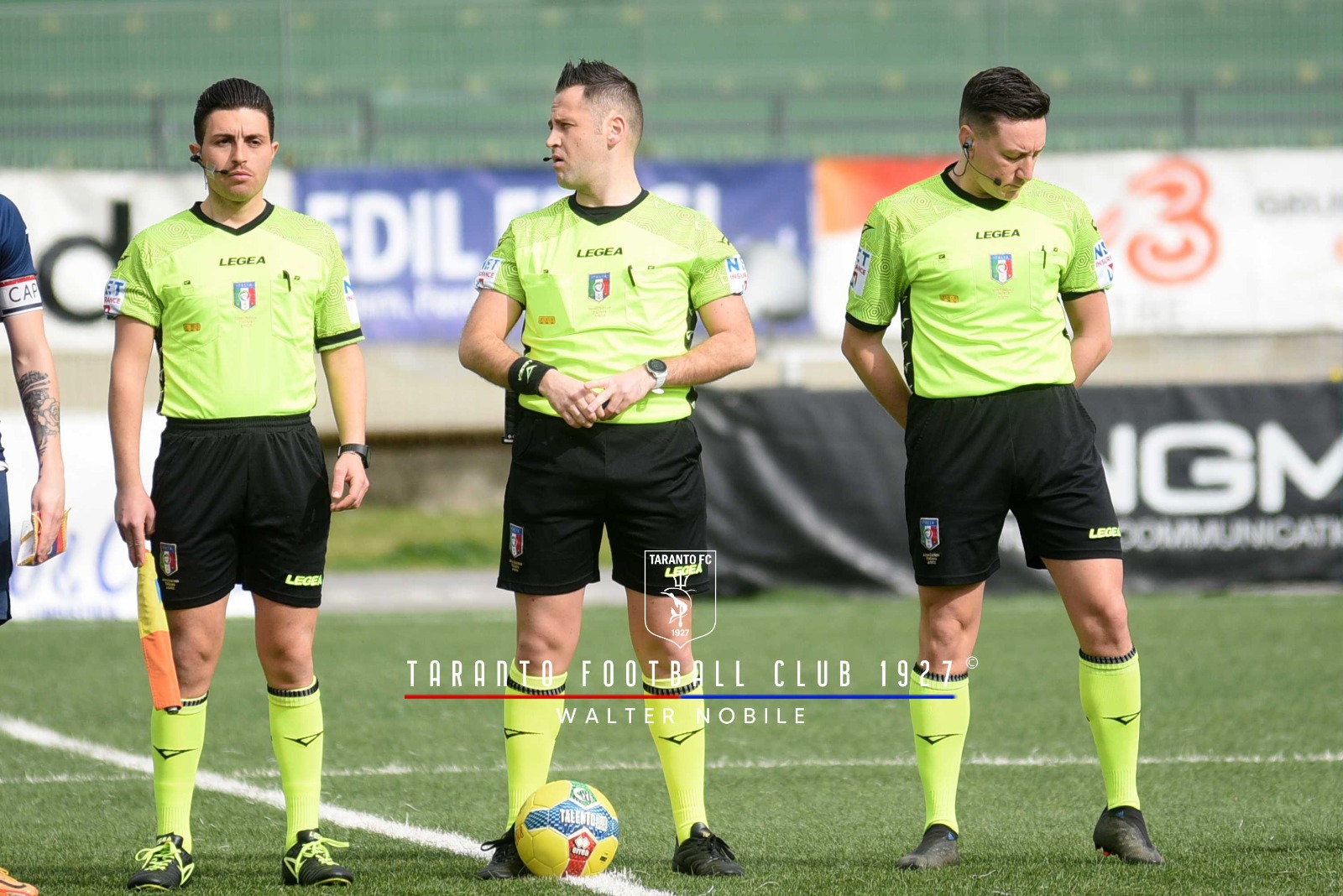 TARANTO-AZ PICERNO: DIRIGE CALZAVARA DI VARESE