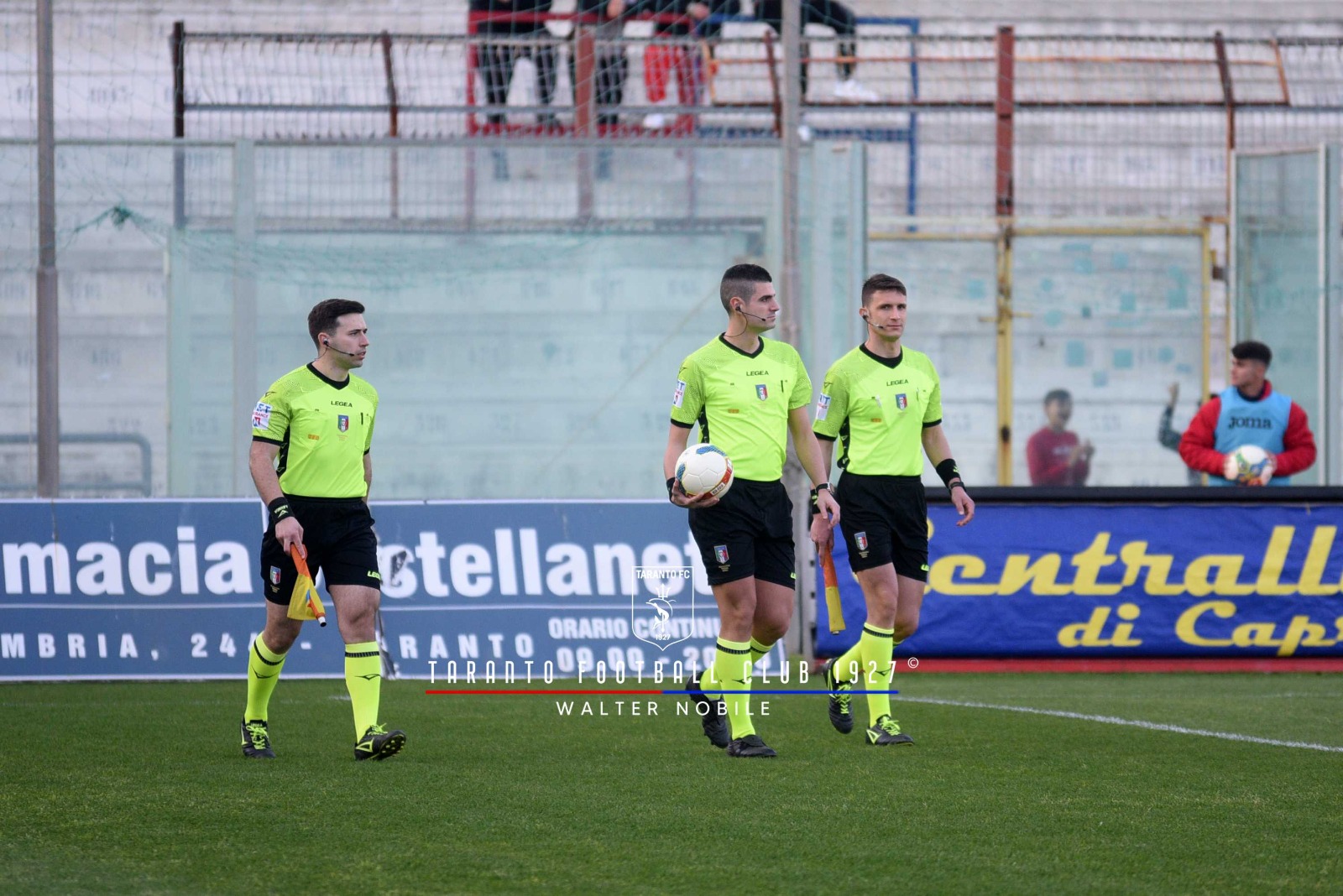 TARANTO-AVELLINO: DIRIGE LUCA CHERCHI DI CARBONIA