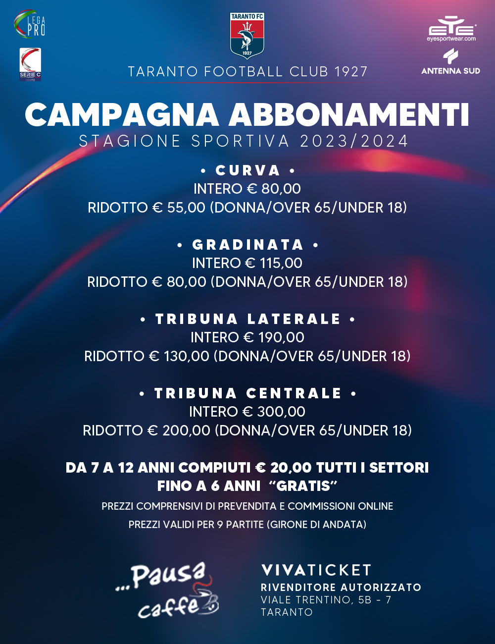 PARTE LA CAMPAGNA ABBONAMENTI