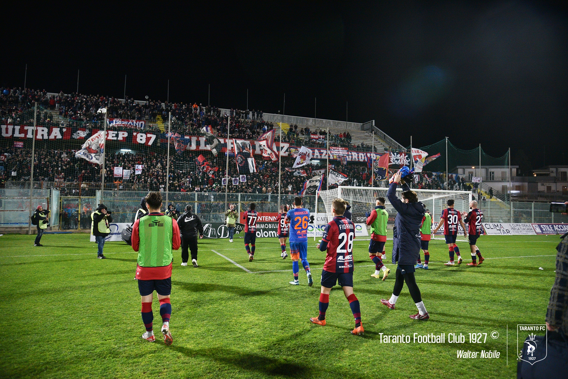TARANTO-MONTEROSI: PARTE LA PREVENDITA
