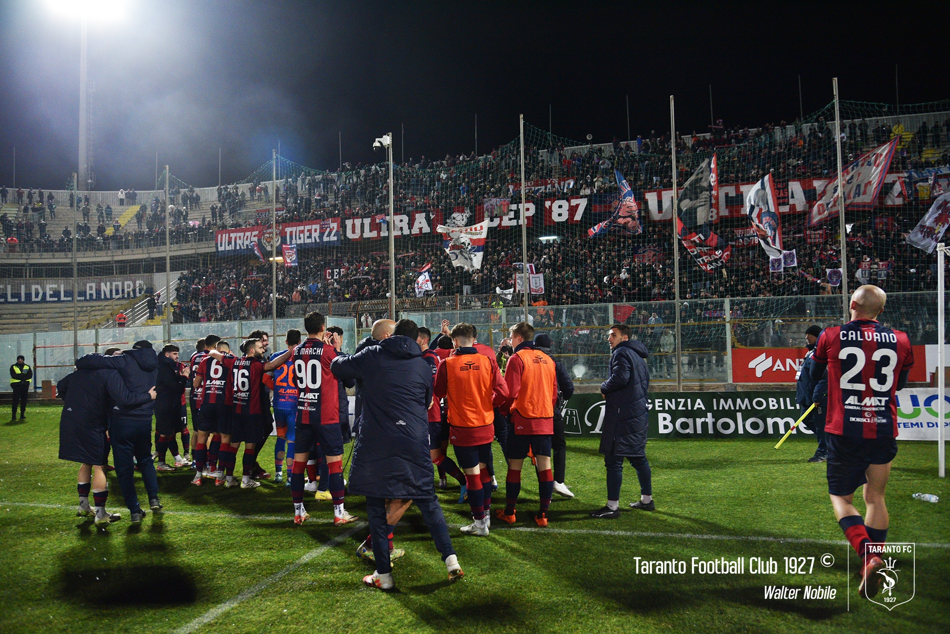 TARANTO-GIUGLIANO: PARTE LA PREVENDITA
