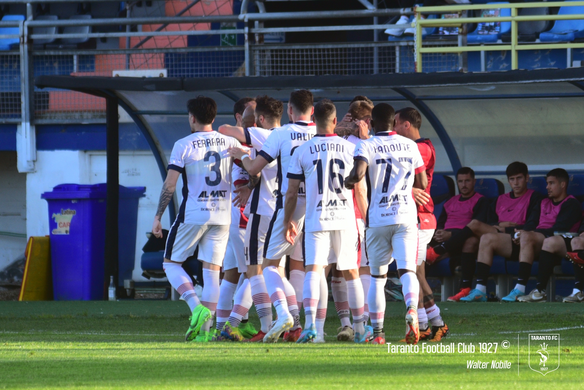 LATINA-TARANTO IN FOTO – Taranto Football Club 1927