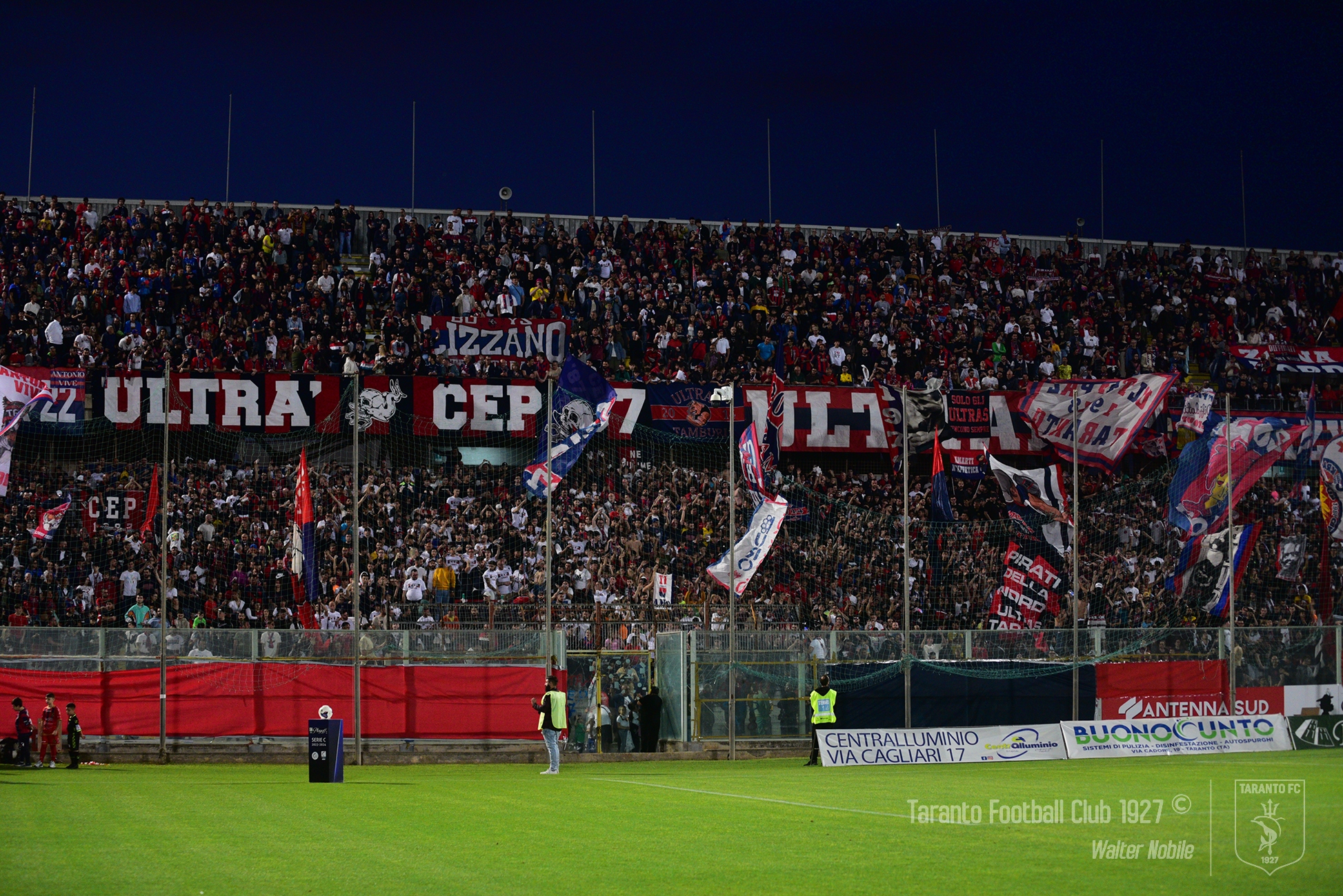 TARANTO-VICENZA: PARTE LA PREVENDITA
