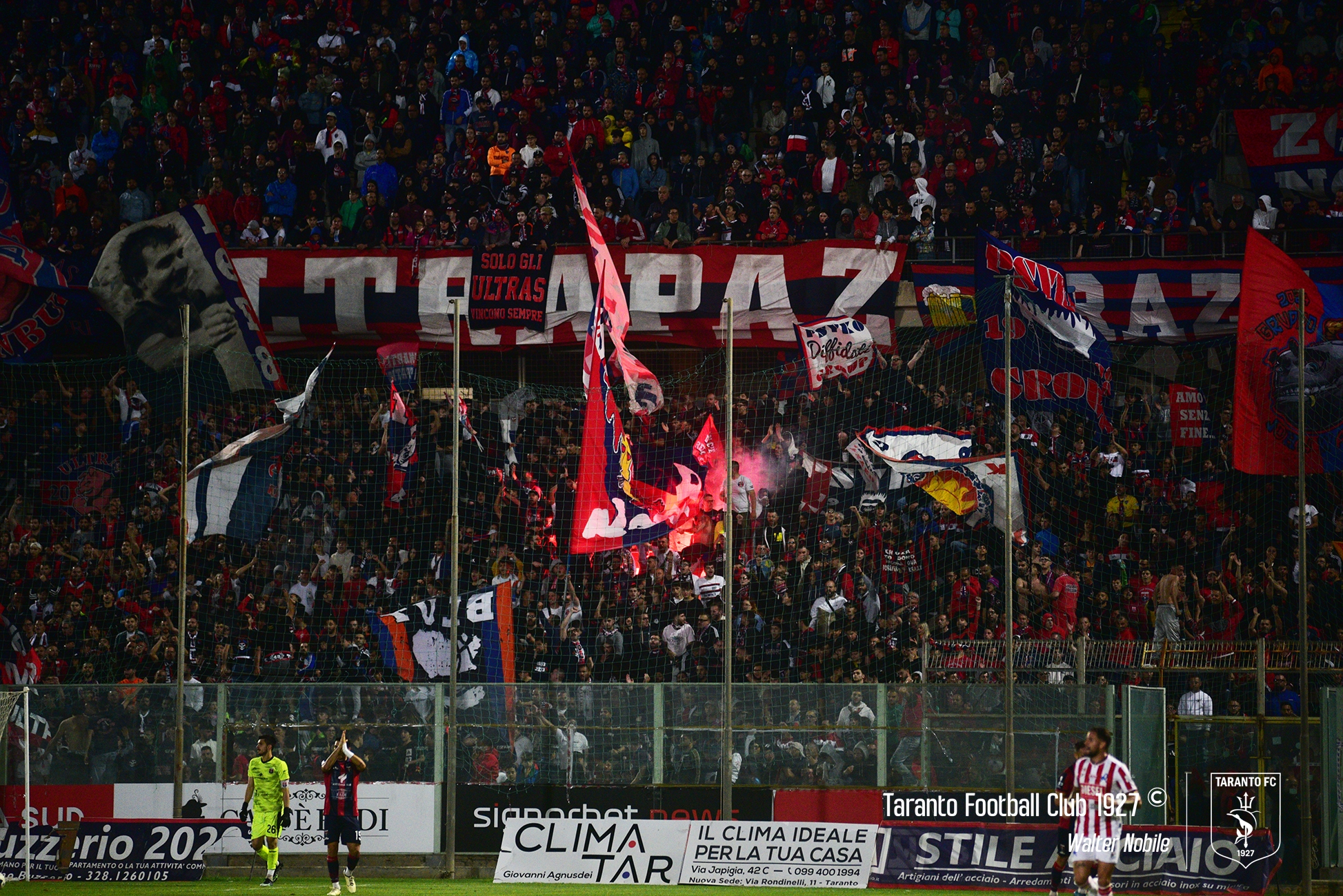 VICENZA-TARANTO: INFO SETTORE OSPITI